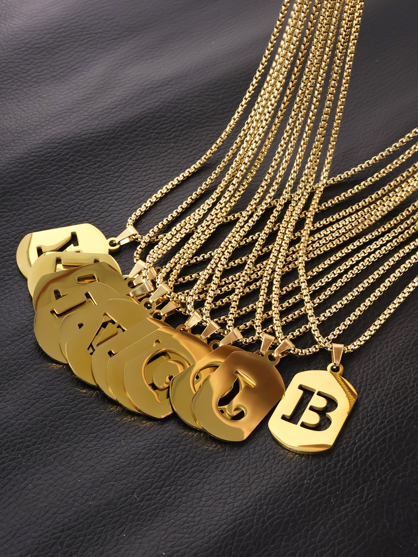 Europe and the United States cross-border hot 26 words English letter necklace