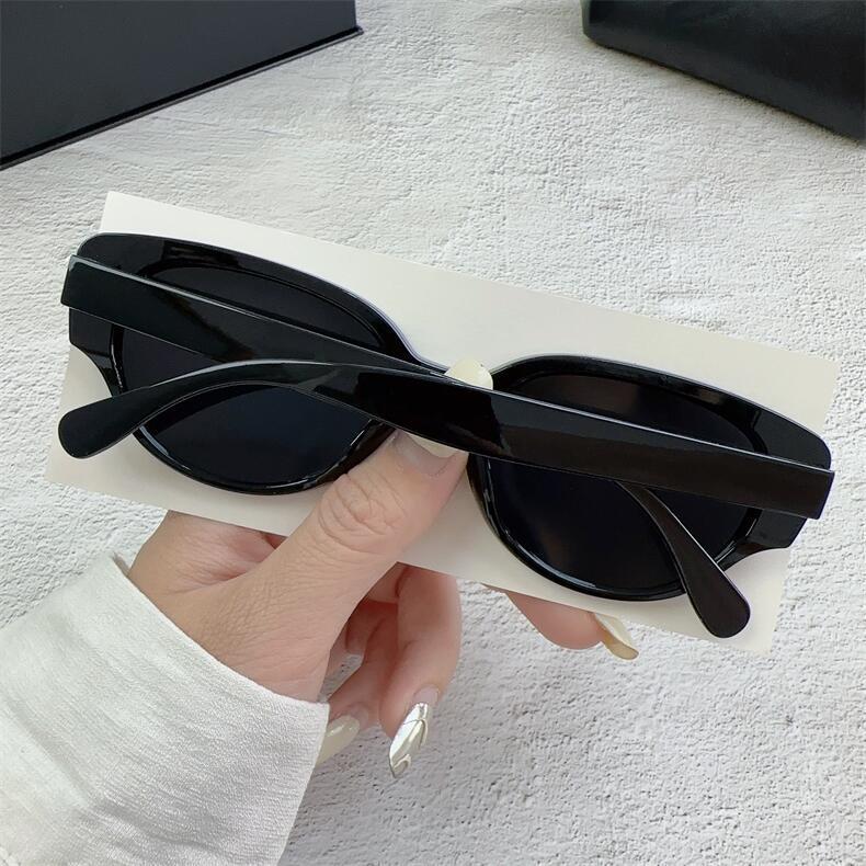 The Same Style of Sunglasses for Women, High-End Korean Style Retro Sunglasses for Men, Anti-Uv Glasses 2023 New Style