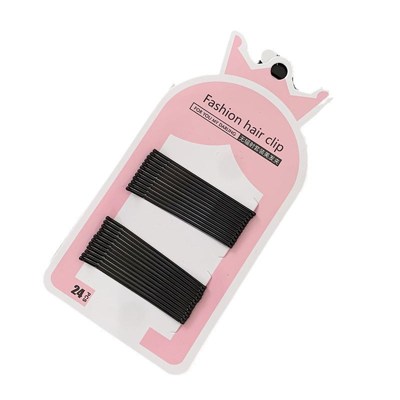 Basic Joker Black Clip No Paint Drop Barber Shop for Hair Clip Side Bangs Clip Side Clip Headwear