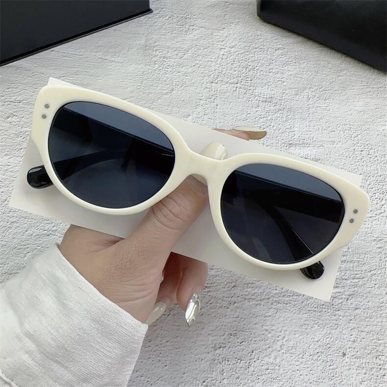 The Same Style of Sunglasses for Women, High-End Korean Style Retro Sunglasses for Men, Anti-Uv Glasses 2023 New Style