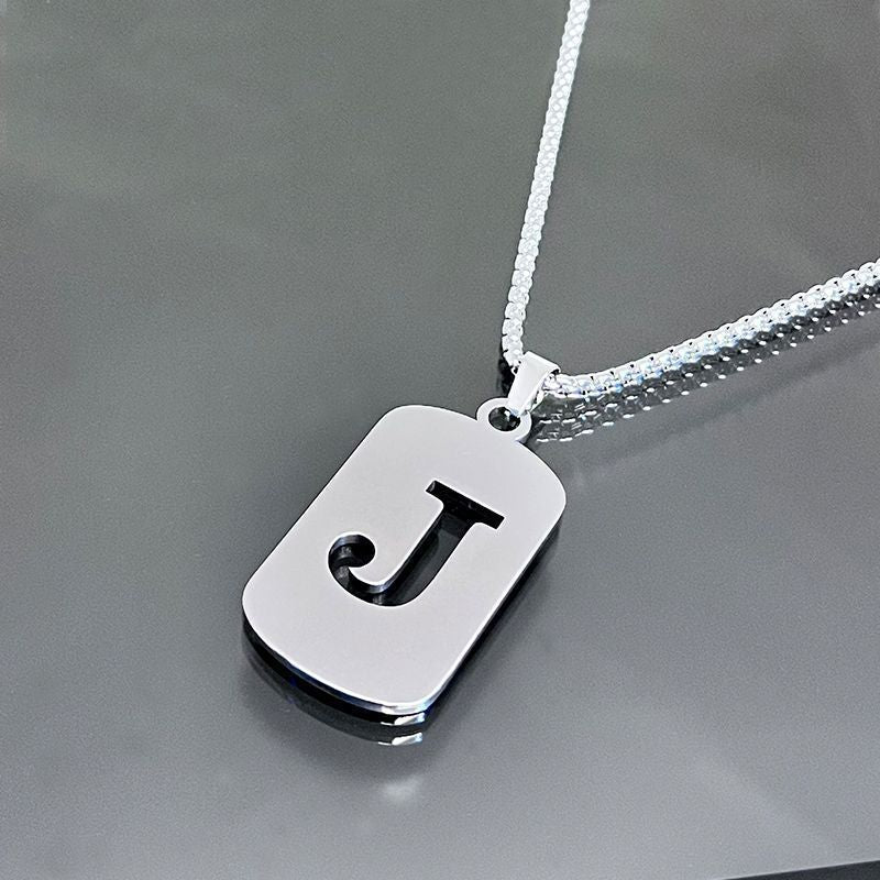 Europe and the United States cross-border hot 26 words English letter necklace