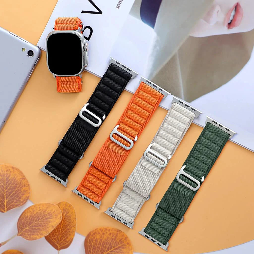 Alpine Loop Strap for Apple watch Ultra 2 Band 49mm 44mm 40mm 45mm 41mm 46mm 42mm Bracelet iWatch Series 10 SE 9 8 7 6 5 4 Bands