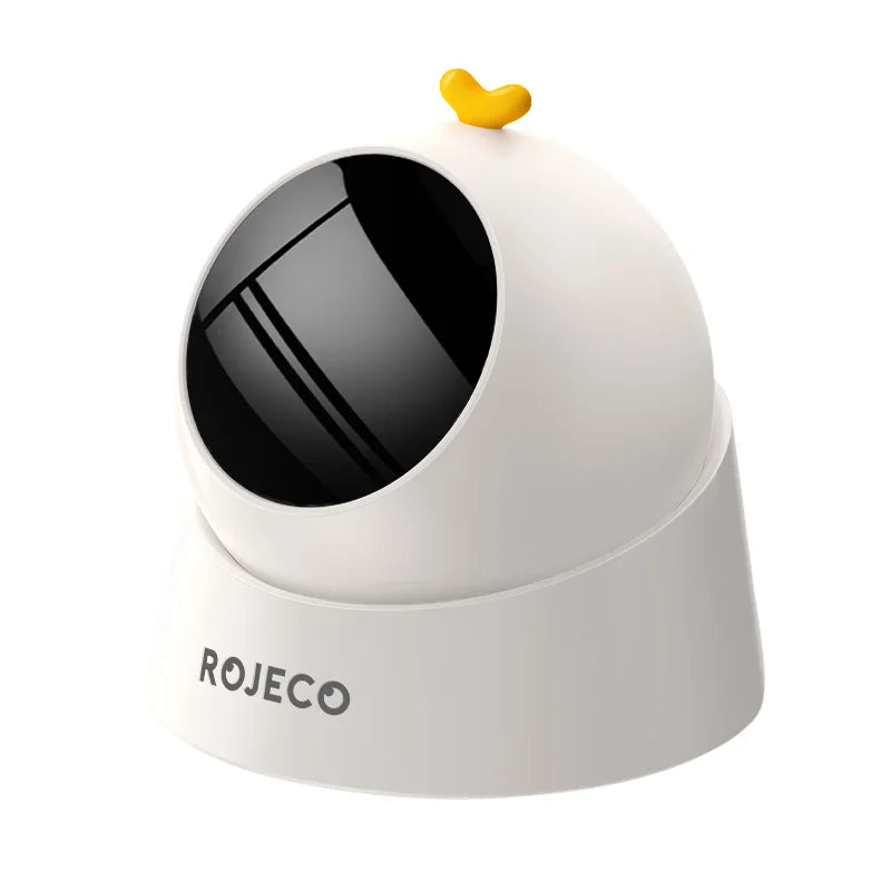 ROJECO Automatic Pet Toy Interactive Adjustable Electric Cat Laser Toy Indoor Smart Teasing Laser Cat Toy For Kitty Dog Supplies