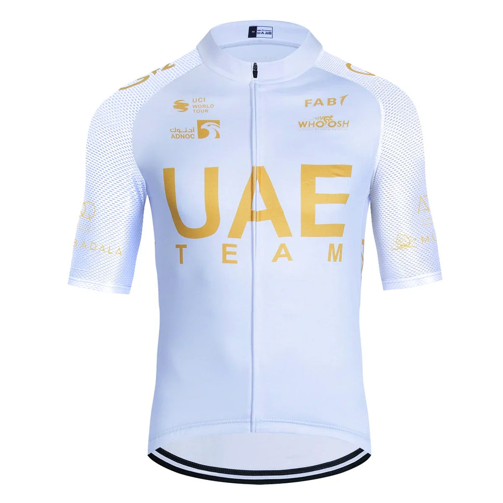 Cycling Team Jersey 2026 UAE Bike Tops Maillot Men Women Anti-Sweat Quick Dry Bicycle Jersey T-shirt Conjunto Ciclismo Hombrert