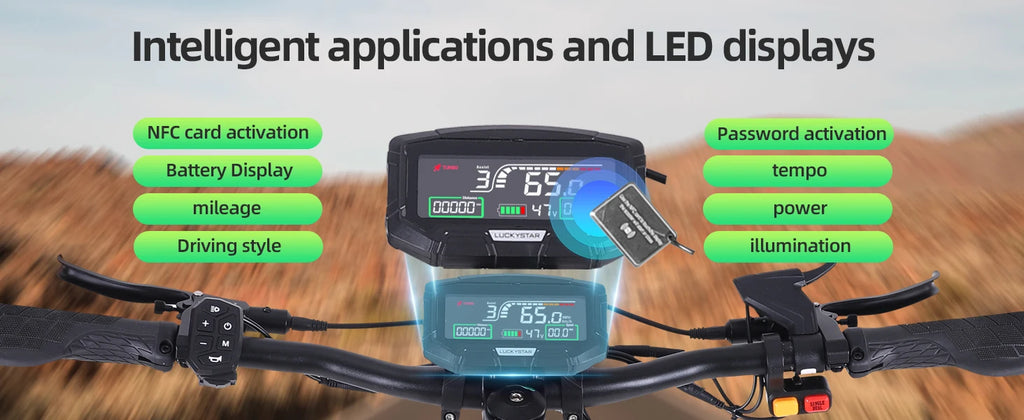 J30 MAX Electric Scooter Dual 3000W Motors 60V38Ah Battery 11" Off Road Tire 85KMH Top Speed 100KM Range 440lbs Load Disc Brakes