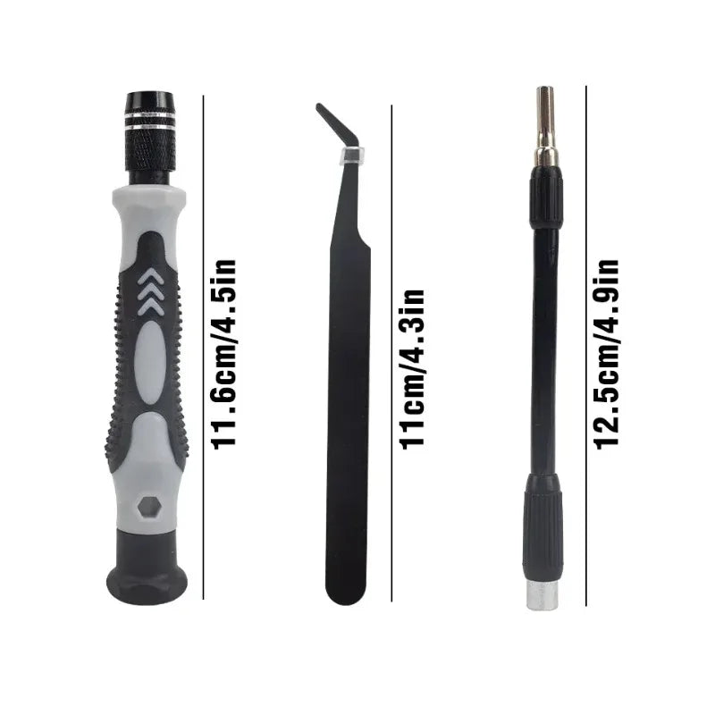 115-in-1 Precision Screwdriver Set with Magnetic Bits - Electronics Repair Tool Kit for Phone, Laptop, PC & DIY Projects