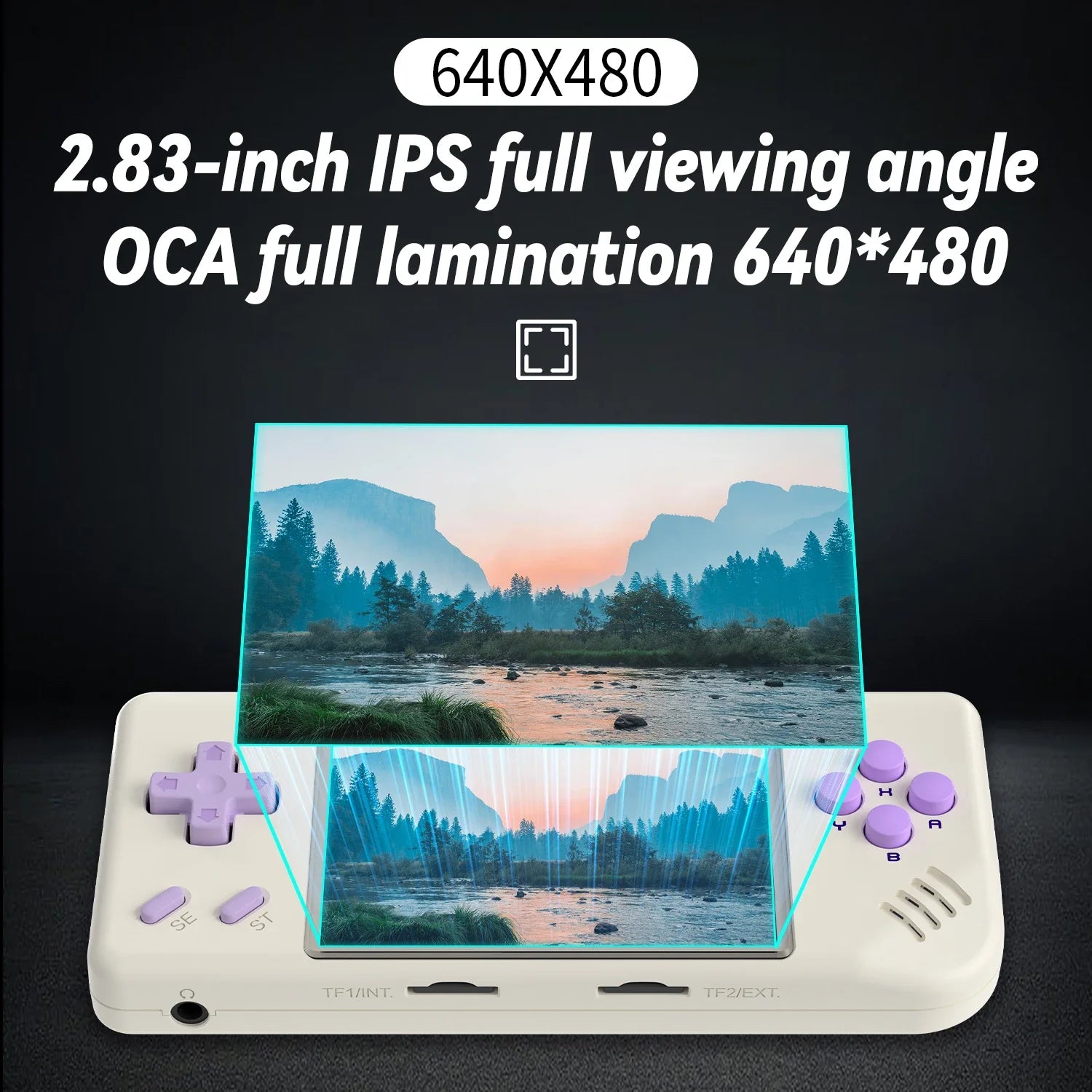 ANBERNIC RG28XX Handheld Game Console 2.83'' IPS Screen Video Output Portable Video Player Ebook Reader Player Gifts Mini