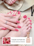 10ml Nude Pink Red Color Nail Art Ice Transparent Bare Color Nail Enamel 2026 New Net Pink Popular  Gel Nail Polish