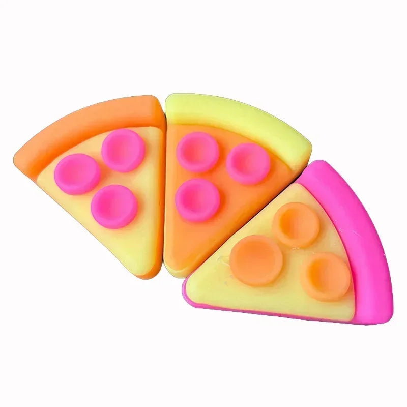 Creative popsicle shape decompression toy color gradual change extrusion decompression slow rebound practical mini toy