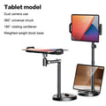 Height Adjustable Tablet Stand for Desk Tablet Holder 360° Rotation Tablet Accessories for 4.7-15.6" Cell Phone Holder