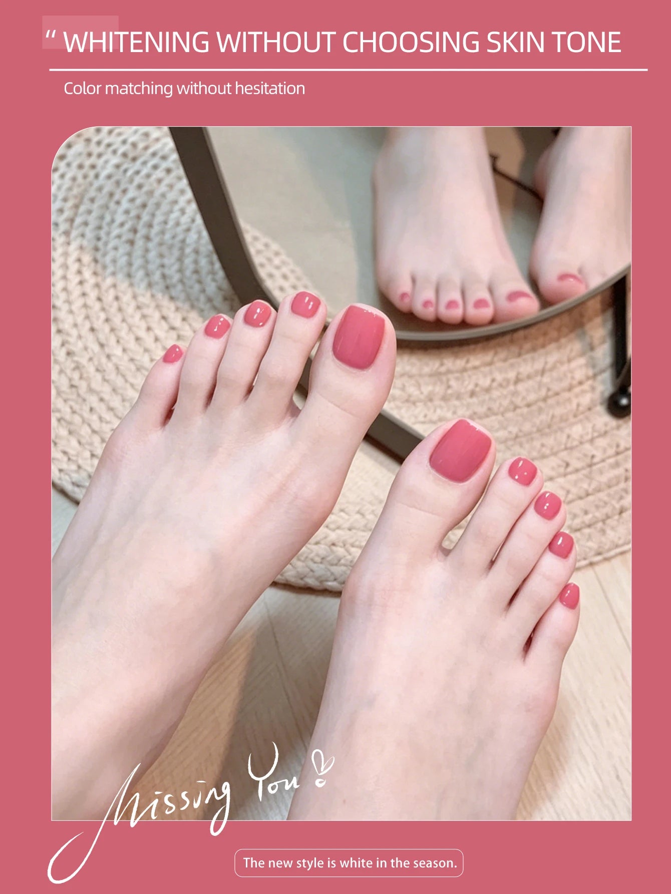 10ml Nude Pink Red Color Nail Art Ice Transparent Bare Color Nail Enamel 2026 New Net Pink Popular  Gel Nail Polish