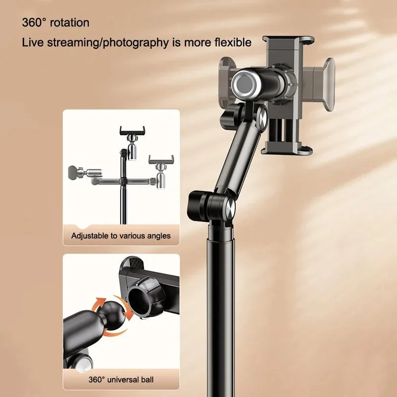Height Adjustable Tablet Stand for Desk Tablet Holder 360° Rotation Tablet Accessories for 4.7-15.6" Cell Phone Holder