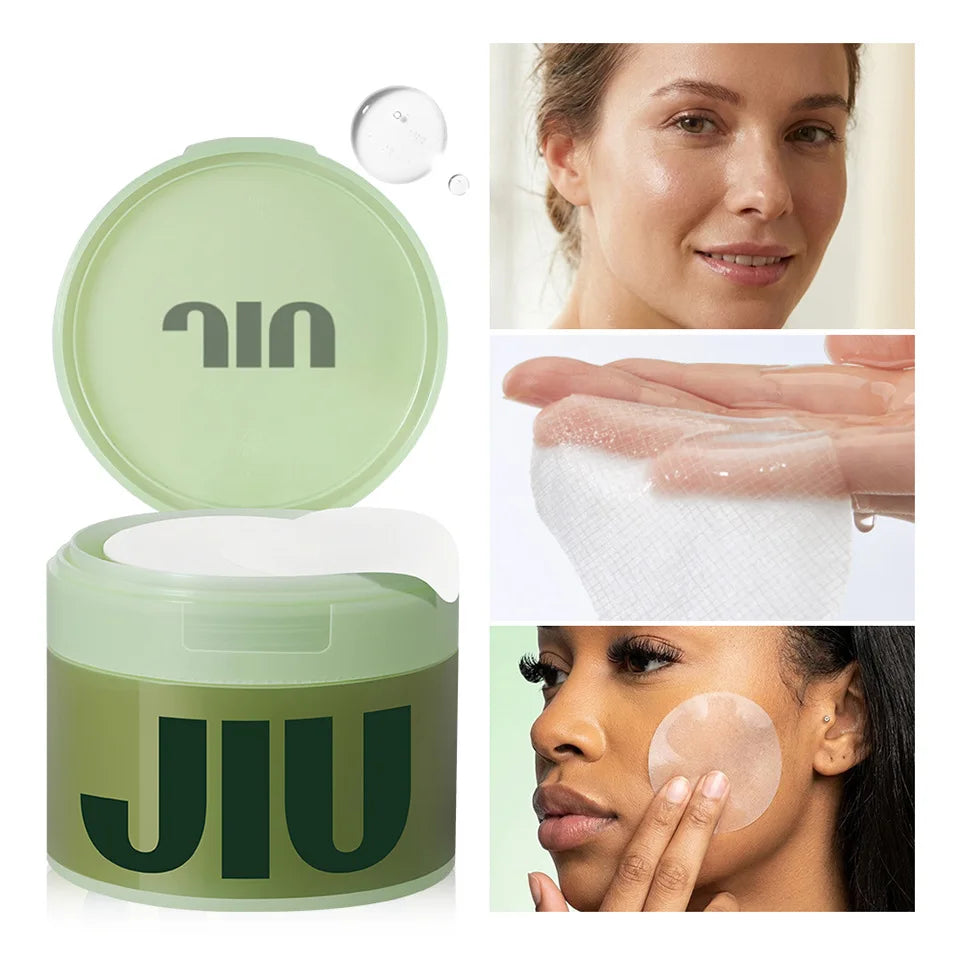 Skincare Anti-Aging, Dark Spot & Wrinkle Minimizing Toner Pads with Snail Mucin, Centella Asiatica, Niacinamide, Peptide Complex