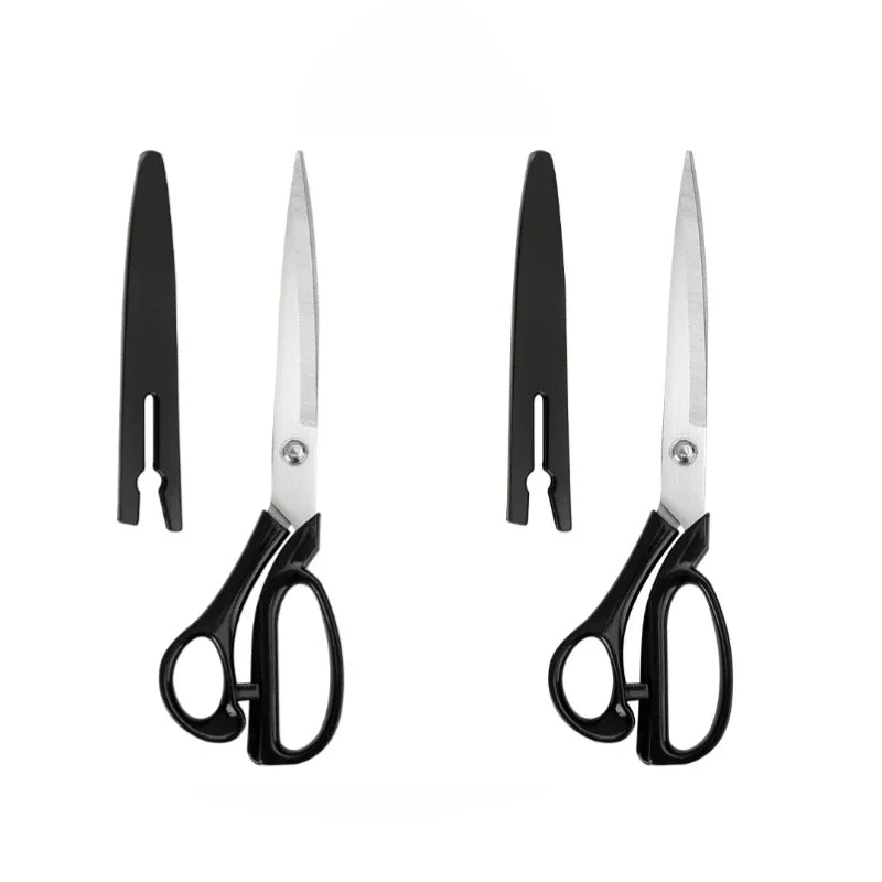 10 Inch Stainless Steel Tailor Shears for Fabric Leather Cutting Professional Sewing Craft DIY Apparel Making Tool Accessory