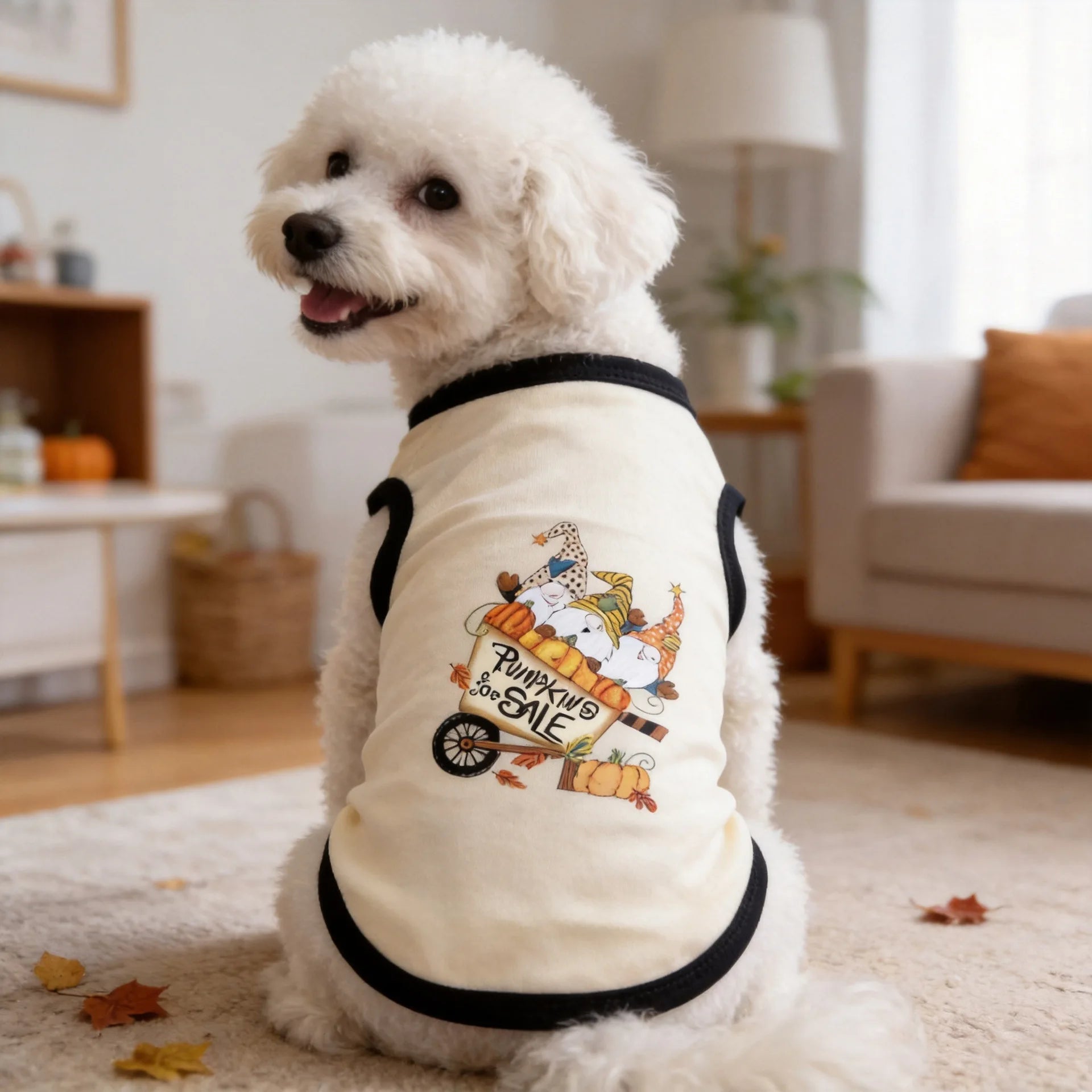 Summer Pet Clothes Breathable Mesh Dog Cat Jersey Cute Puppy Kitten Vest Shedding Control Apparel Holiday Party Dog Clothing