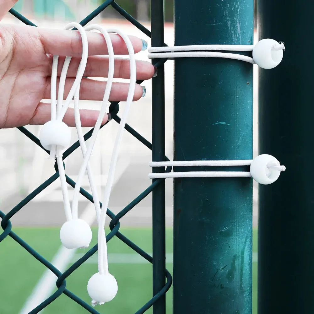 Outdoor Elastic Ball Rope Bungee Cords Portable Tent Fixing Tarpaulin Awning Canopy Heavy Duty Tarp Tie Down Tent Accessories