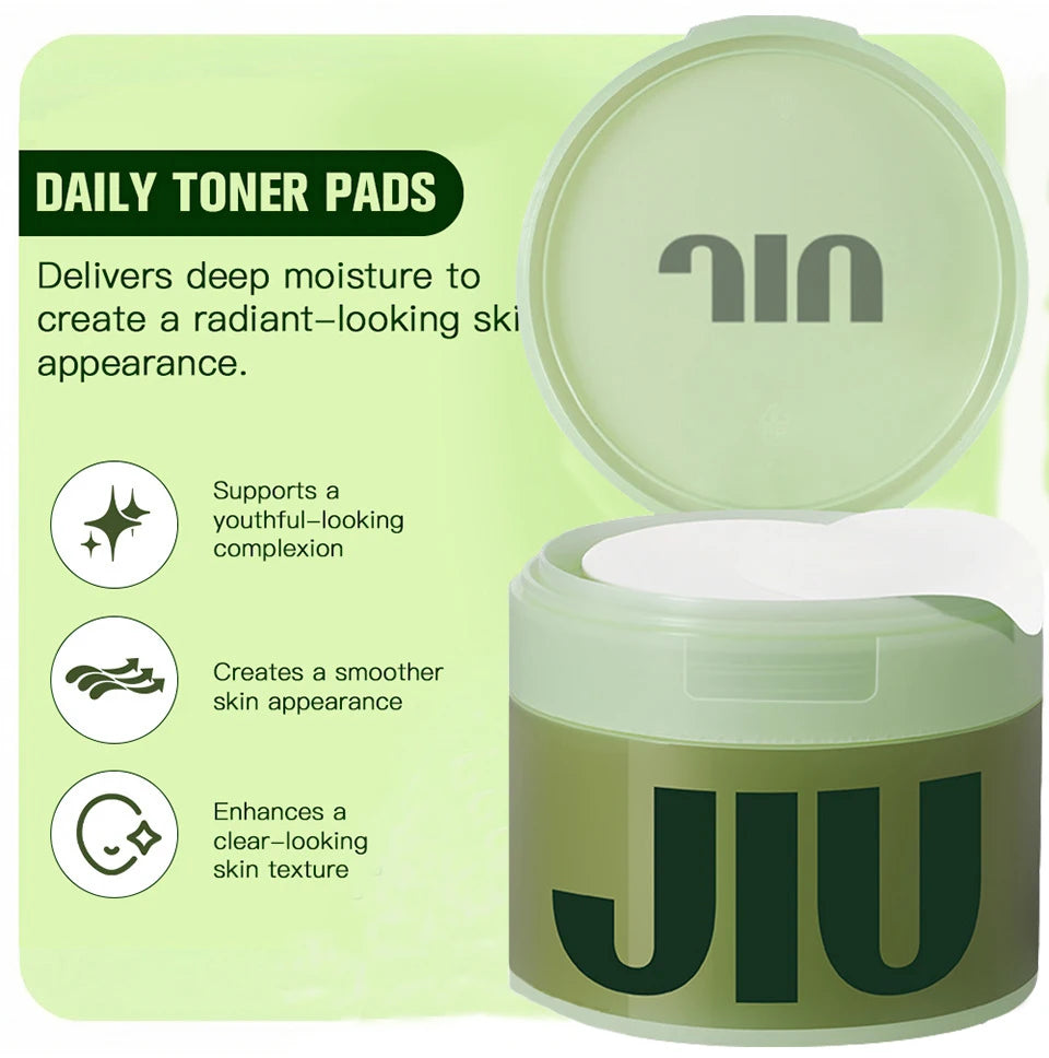Skincare Anti-Aging, Dark Spot & Wrinkle Minimizing Toner Pads with Snail Mucin, Centella Asiatica, Niacinamide, Peptide Complex
