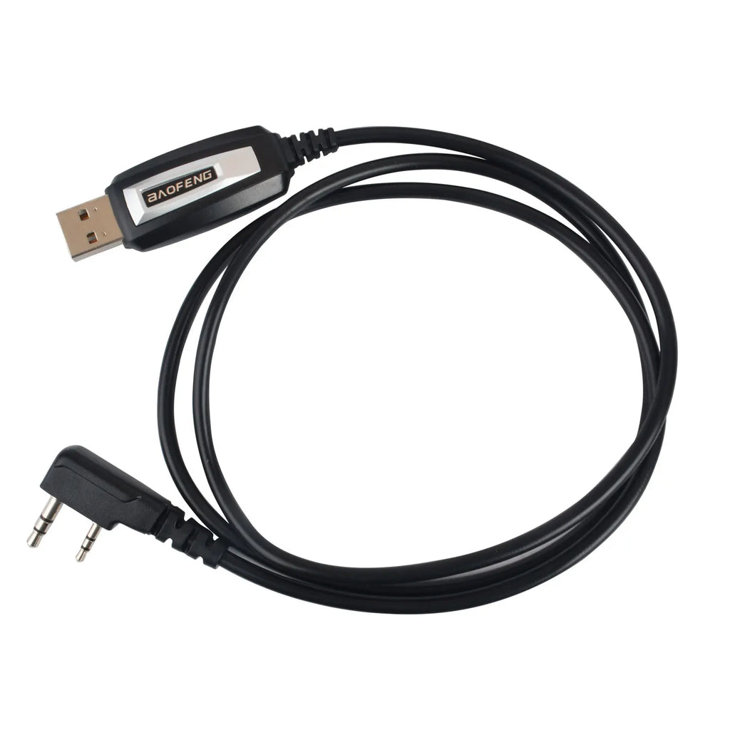 Baofeng Walkie Talkie USB Programming Cable w/ CD drive for UV-17Pro GPS UV-5RH UV-5R UV-82 BF-888S Quansheng UV-K5(8) UV-K5