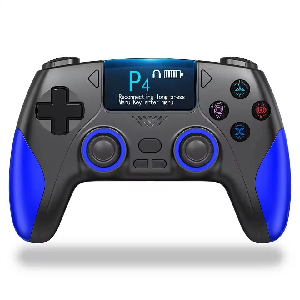 Smart Screen Wireless Game Controller For PS4 Gamepad with Customizable Display For IOS Andriod Table Steam Switch Joystick