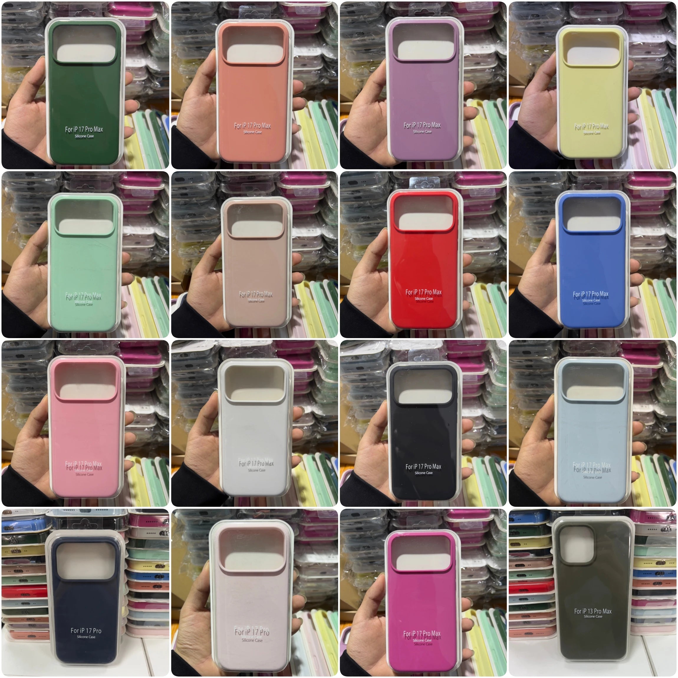 Candy Color Skin-friendly Case For iPhone 17 16 15 14 13 Pro Max AIr Liquid Silicone Shockproof Back Cover