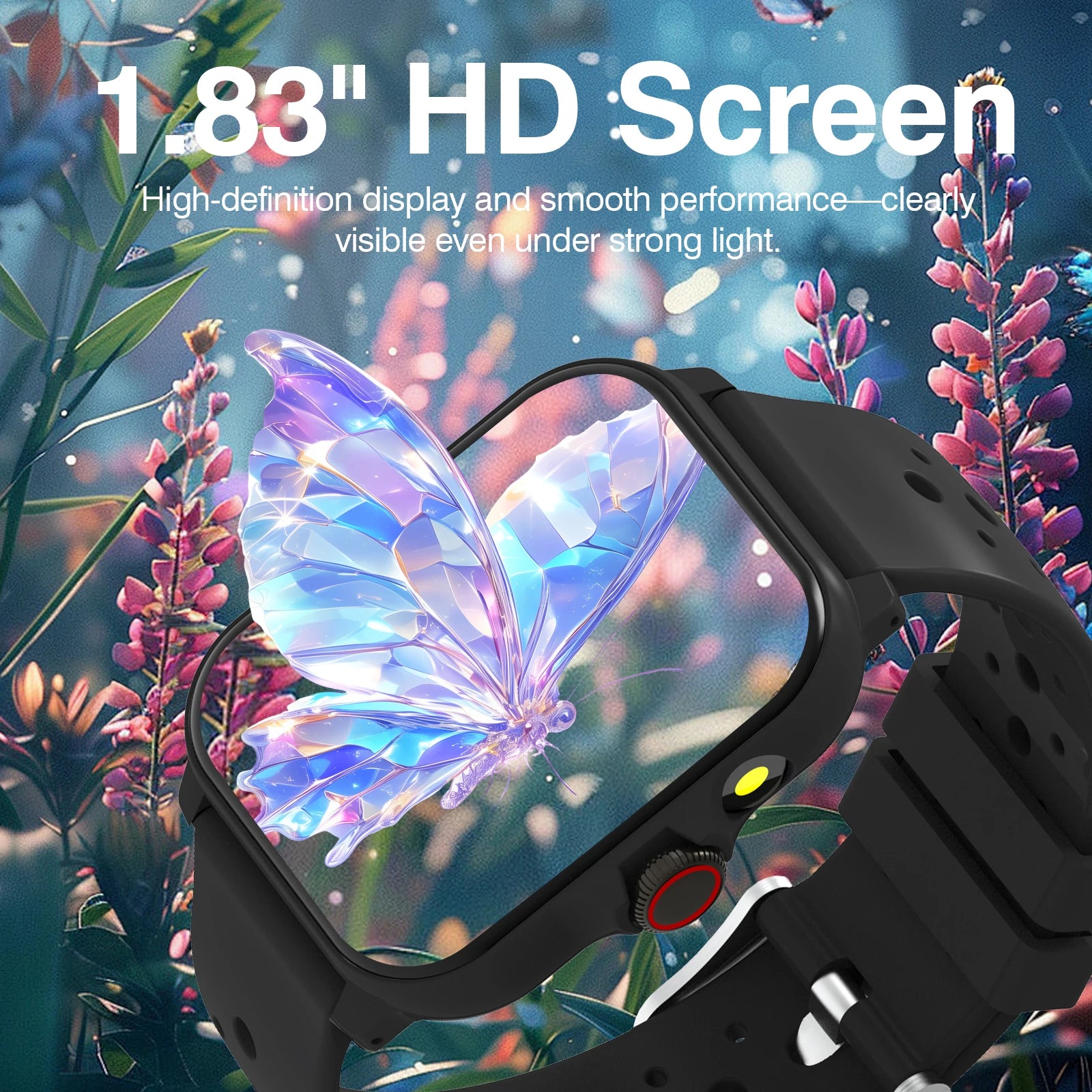 Smart Watch Multi-functional sports smart watch ,Wireless Calling, Personalized the Watch Faces,Music control