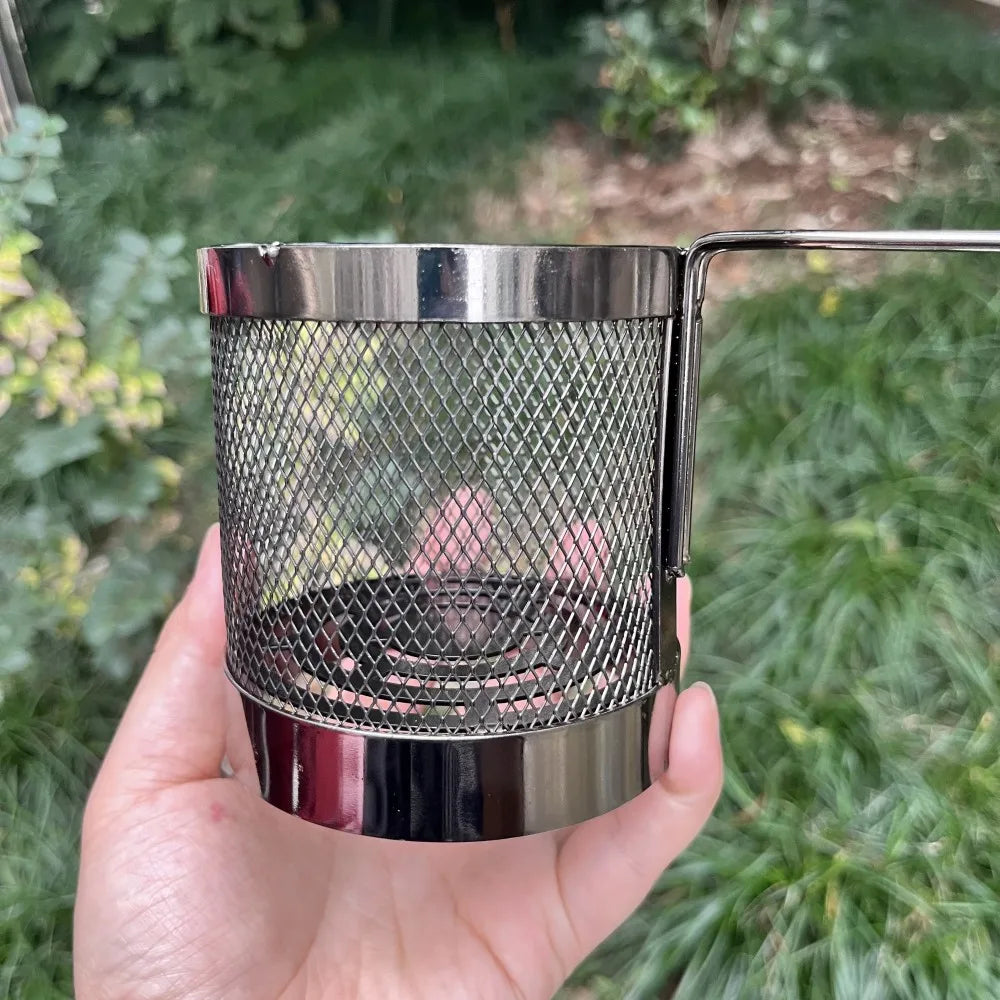 Shisha Hookah Heat Keeper Mangement  Charcoal Holder with Wind Screen Cover Smoking Accessories
