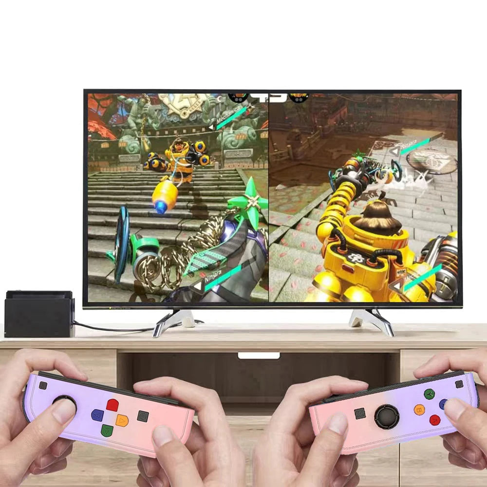 Joy Cons Gamepad For Switch/OLED/Lite Controller Bluetooth Wireless Joystick With Vibration Trubo Wake Up Function