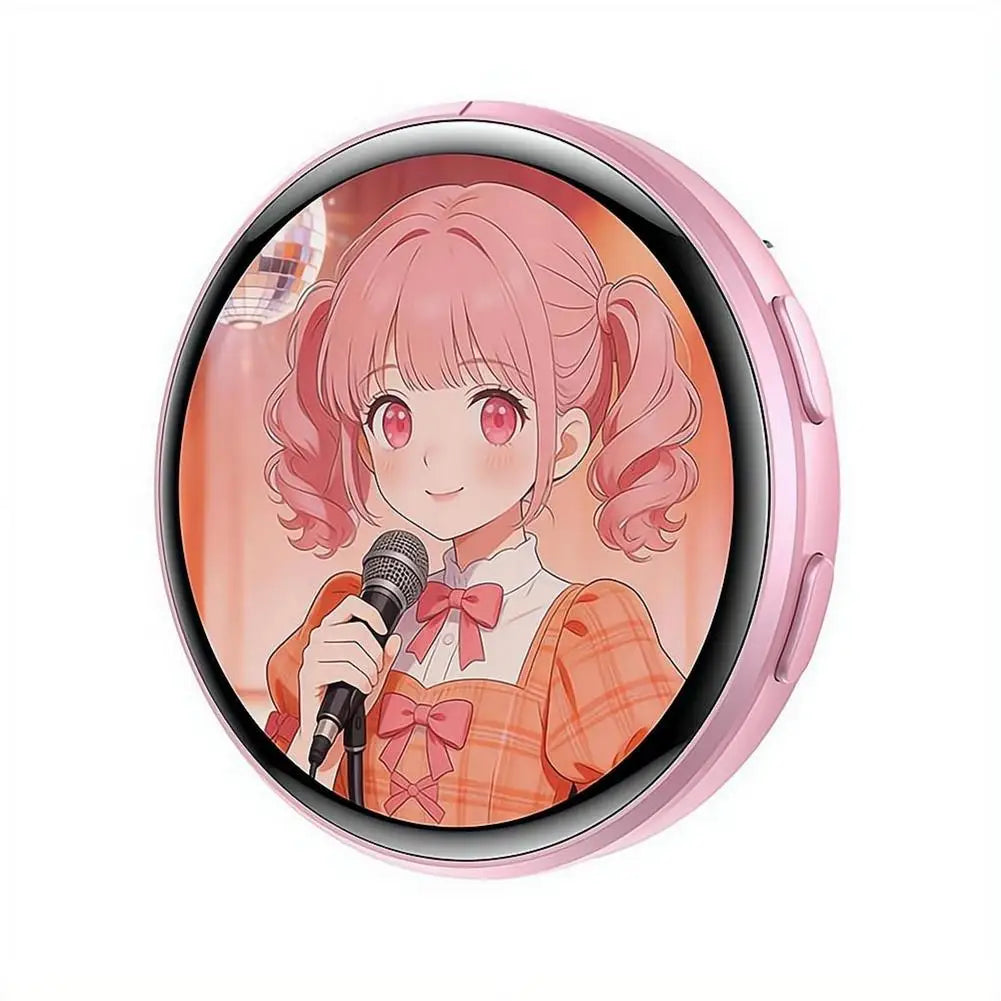Smart 1.50 Inch Electronic Badge Full Touch IPS Screen Electronic Badge GIF Video With Sound Anime Brooch Pin Student Gift