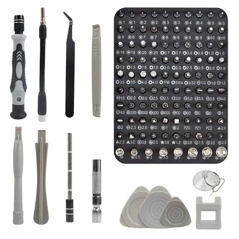115-in-1 Precision Screwdriver Set with Magnetic Bits - Electronics Repair Tool Kit for Phone, Laptop, PC & DIY Projects