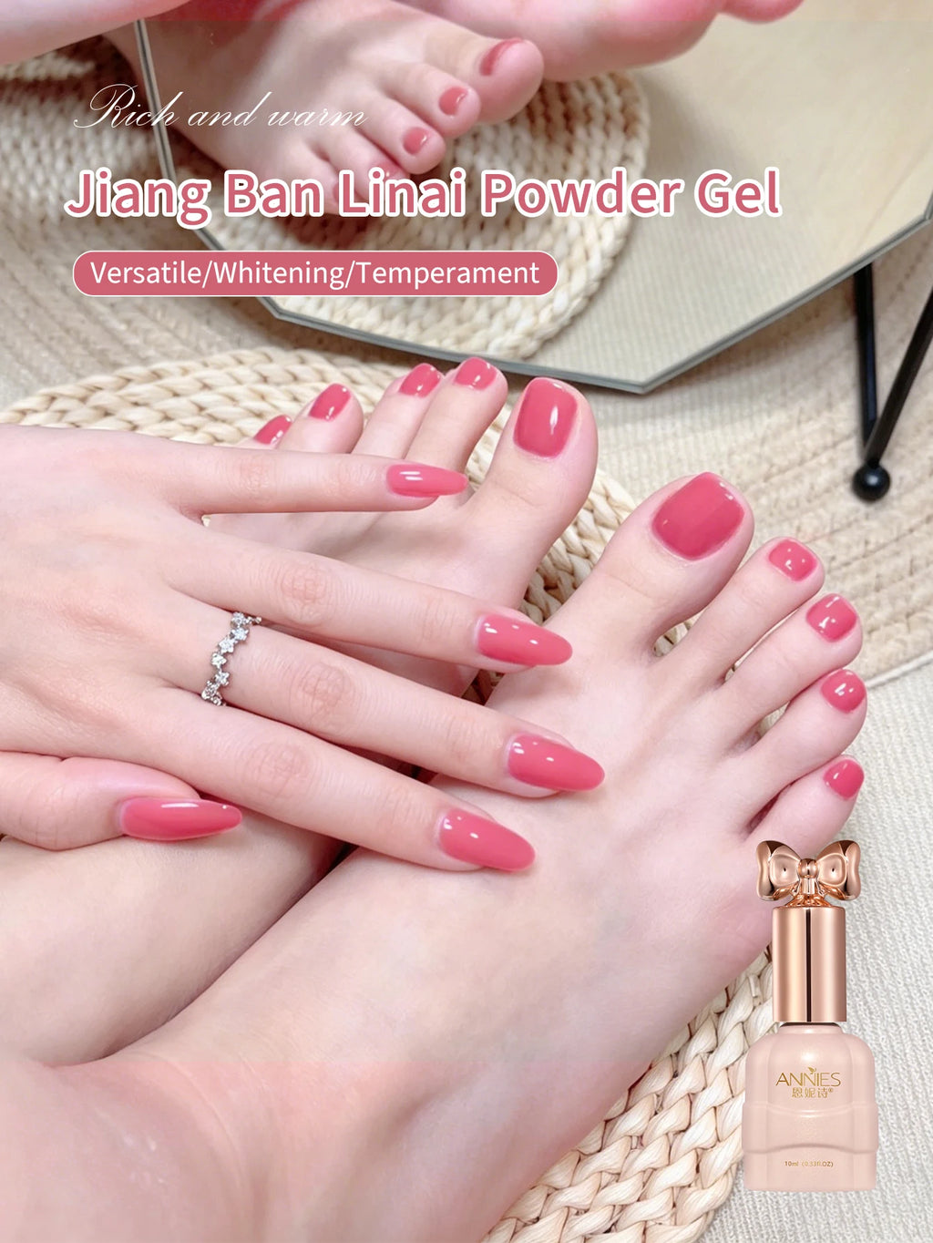 10ml Nude Pink Red Color Nail Art Ice Transparent Bare Color Nail Enamel 2026 New Net Pink Popular  Gel Nail Polish