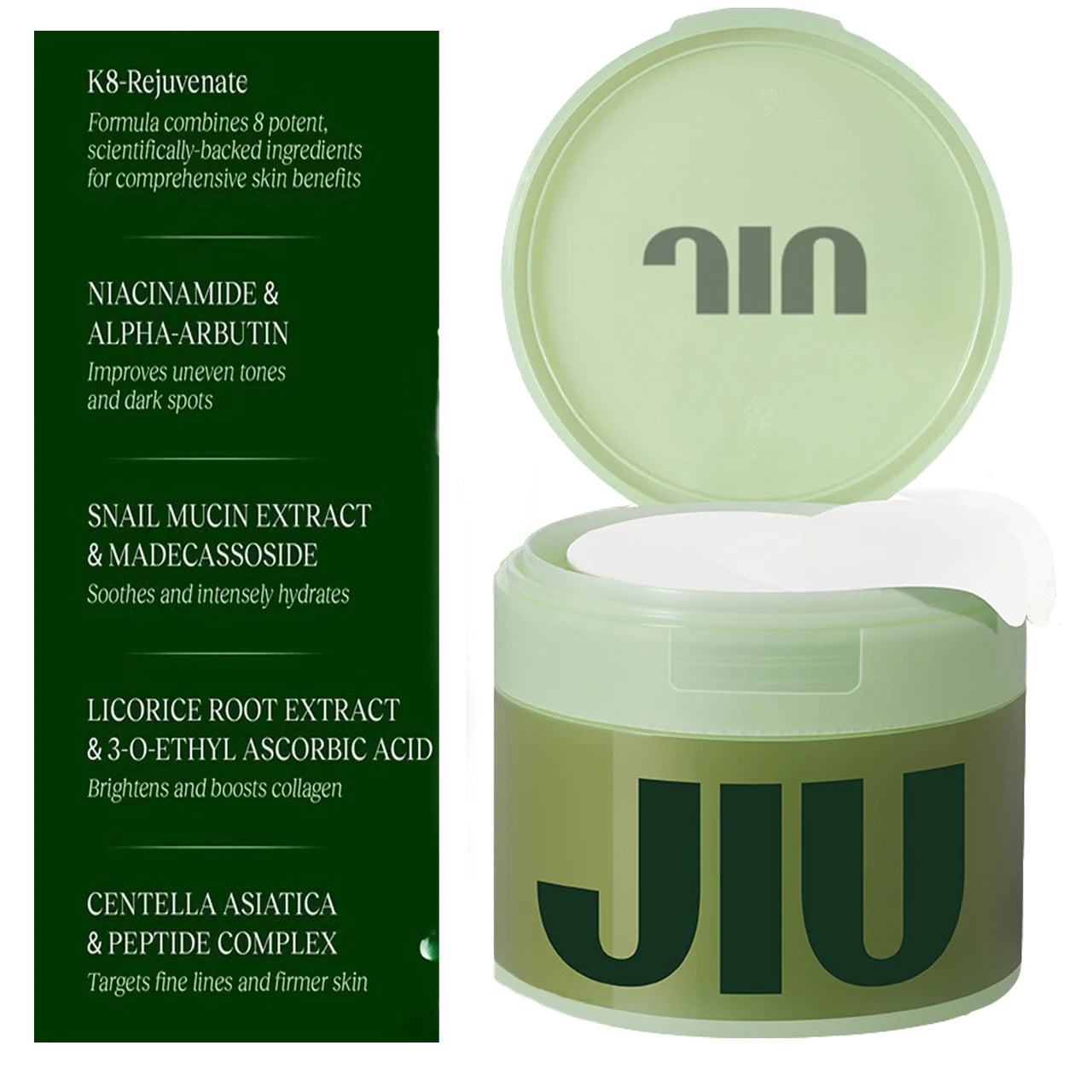 Skincare Anti-Aging, Dark Spot & Wrinkle Minimizing Toner Pads with Snail Mucin, Centella Asiatica, Niacinamide, Peptide Complex