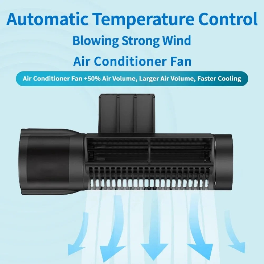 Jebao Jecod ACF Series Aquarium Cooling Fan 12V 3W/4W, Quiet Variable Speed Fan for Fish Tank, Water Cooling Fan, Hydroponics Co