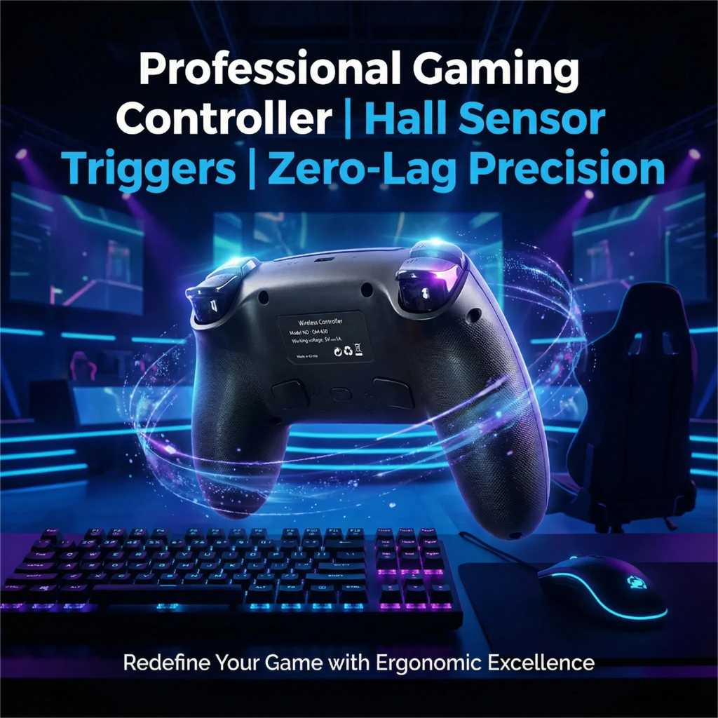 Smart Screen Wireless Game Controller For PS4 Gamepad with Customizable Display For IOS Andriod Table Steam Switch Joystick