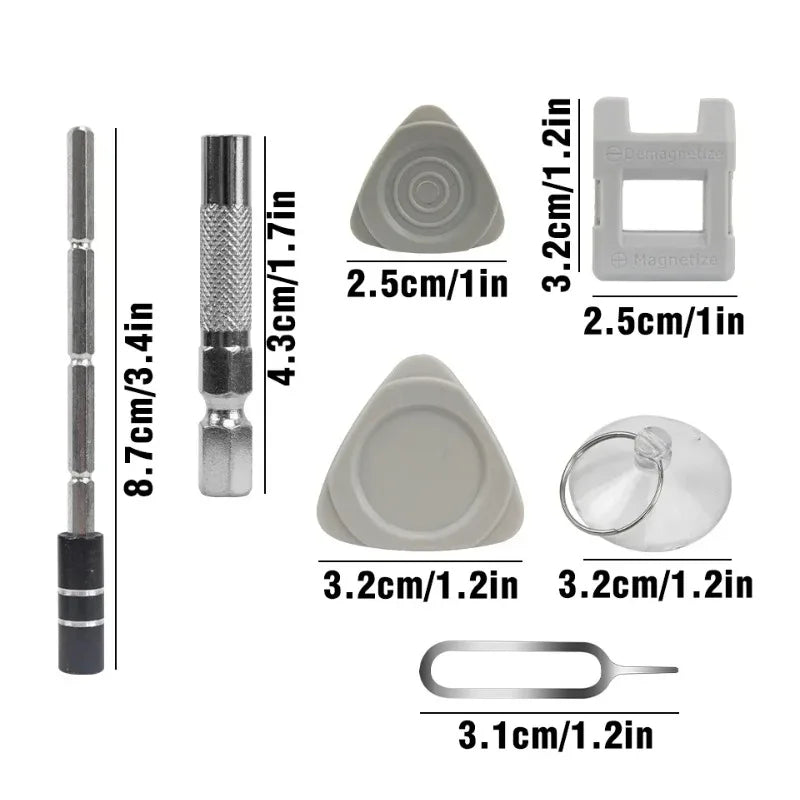 115-in-1 Precision Screwdriver Set with Magnetic Bits - Electronics Repair Tool Kit for Phone, Laptop, PC & DIY Projects
