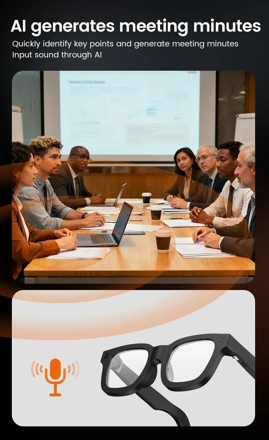 2026 New Smart Glasses 8 Million Pixels HD Photo Video Recording AI Intelligent Translation Call Noise Reduction Smart Glasses